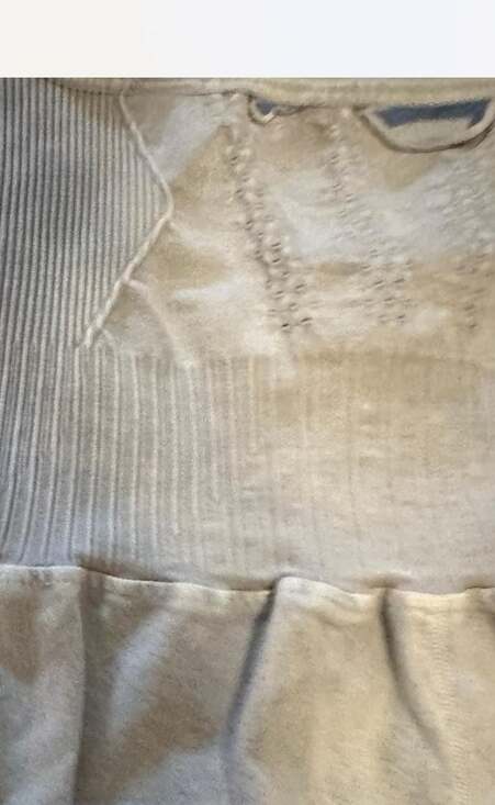 Free People Movement Good Karma High Neck Runsie Iced Grey Flawed - M/L - Picture 3 of 7